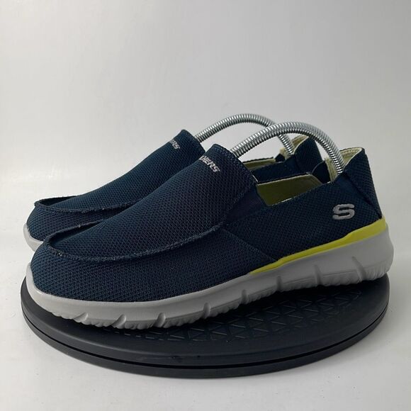 Skechers Other - Skechers Streetwear Del Retto Blue Comfort Shoes 210398W Men’s Size 8.5 Wide